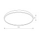 Потолочный cветильник Nowodvorski Agnes Round Led Pro White 10980