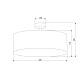 Потолочный светильник TK Lighting 4239 Rondo Graphite