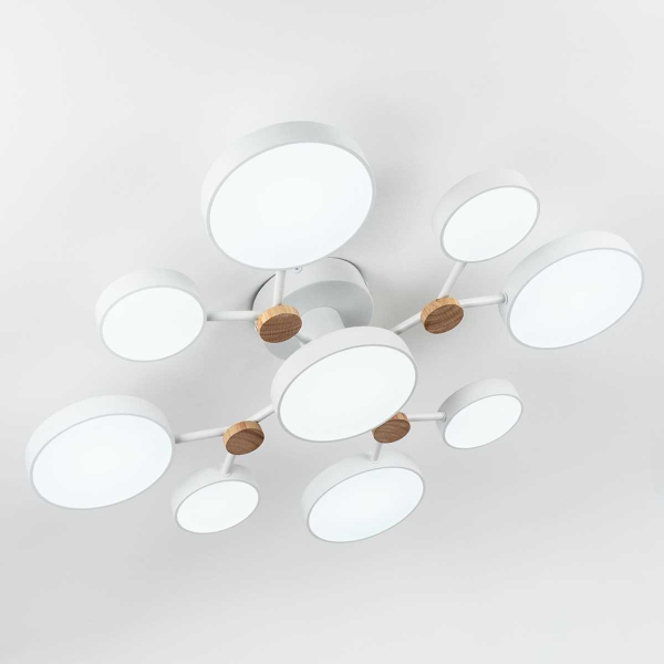 Потолочный cветильник LED4U L3201-780 WT Потолочный cветильник LED4U L3201-780 WT