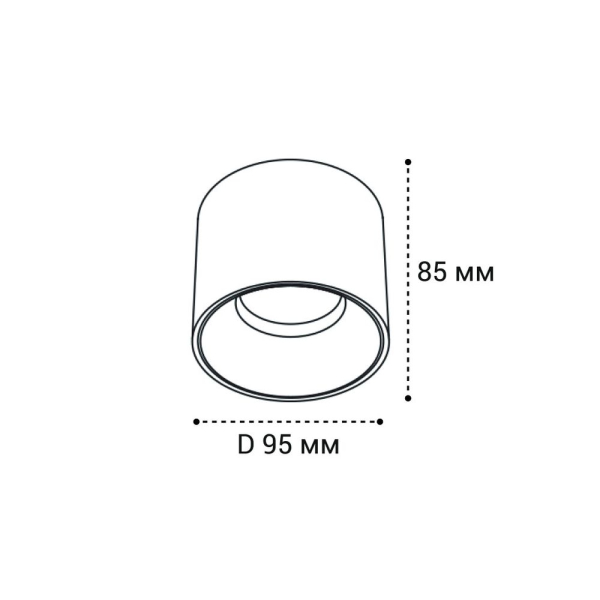 Потолочный светильник Italline IT06-6036 white 4000K