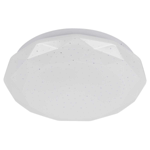 Светильник потолочный светодиодный ЭРА Классик без ДУ SPB-6 Slim Sparkle 18W-4K 4000К Б0069785