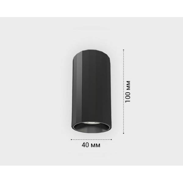 Потолочный светодиодный светильник Italline IT08-8028 black 3000K Потолочный светодиодный светильник Italline IT08-8028 black 3000K