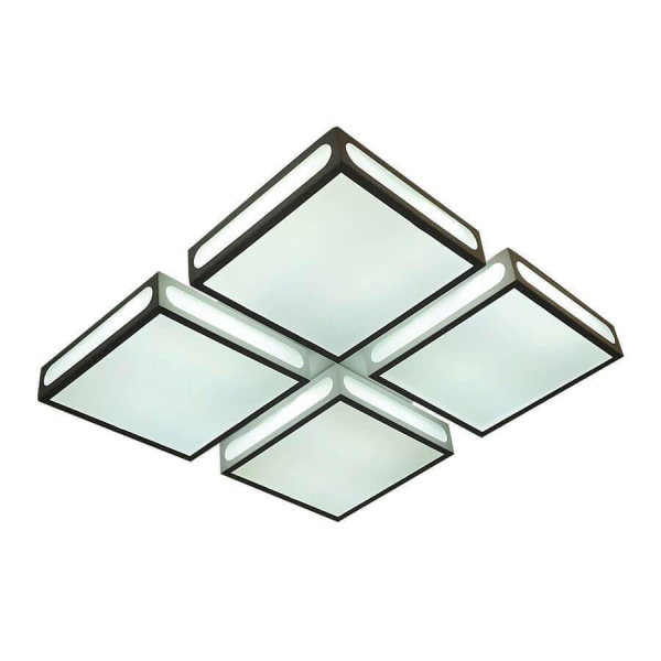 Потолочный светодиодный светильник Ambrella light Orbital Crystal Sand FS1888 WH/SD 144W 4200K D520* Потолочный светодиодный светильник Ambrella light Orbital Crystal Sand FS1888 WH/SD 144W 4200K D520*