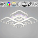 Светильник потолочный Reluce 09838-0.3-4+4B CR (RGB)