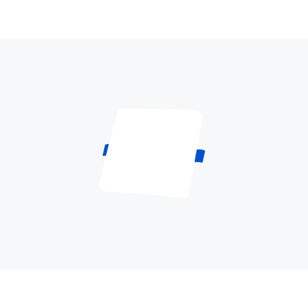 Встраиваемый светильник LEDS POWER 18Вт 4000К квадратный, серия FRAME 008677