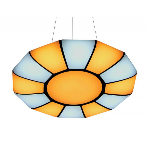 Потолочный светодиодный светильник Ambrella light Orbital Parrus FP2313L WH 114W D480 Потолочный светодиодный светильник Ambrella light Orbital Parrus FP2313L WH 114W D480