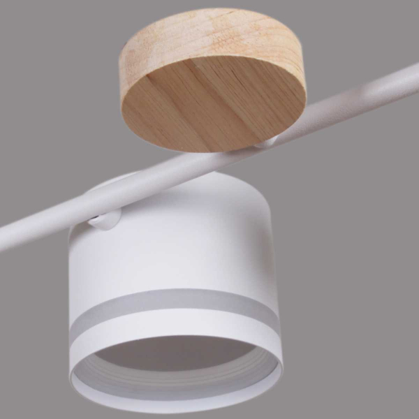 Люстра Reluce 68730-0.3-06 GX53 WH+WOOD