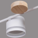 Люстра Reluce 68730-0.3-06 GX53 WH+WOOD