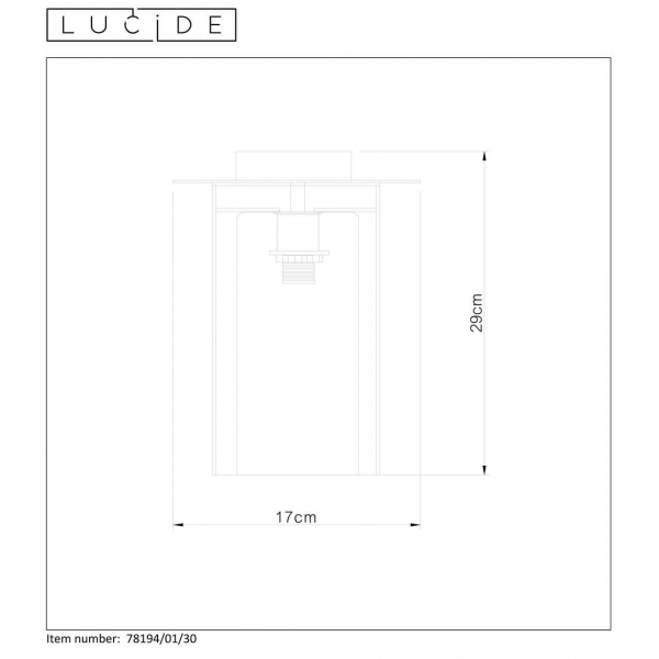 Потолочный светильник Lucide Dounia 78194/01/30 Потолочный светильник Lucide Dounia 78194/01/30