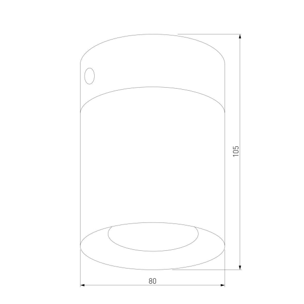 Потолочный светильник TK Lighting 3410 Vico Black