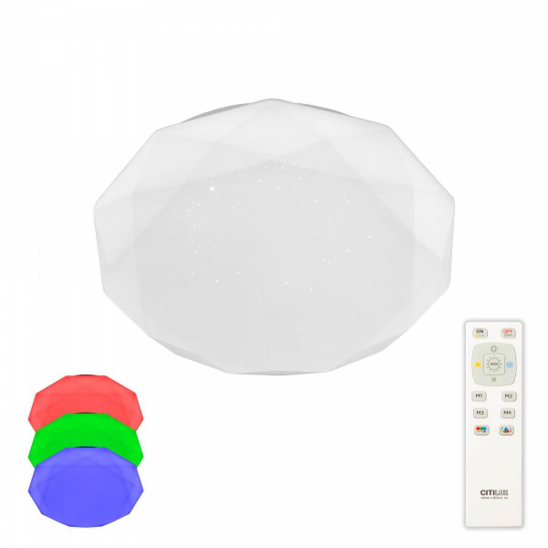 Потолочный светодиодный светильник Citilux Астрон CL733900G Потолочный светодиодный светильник Citilux Астрон CL733900G