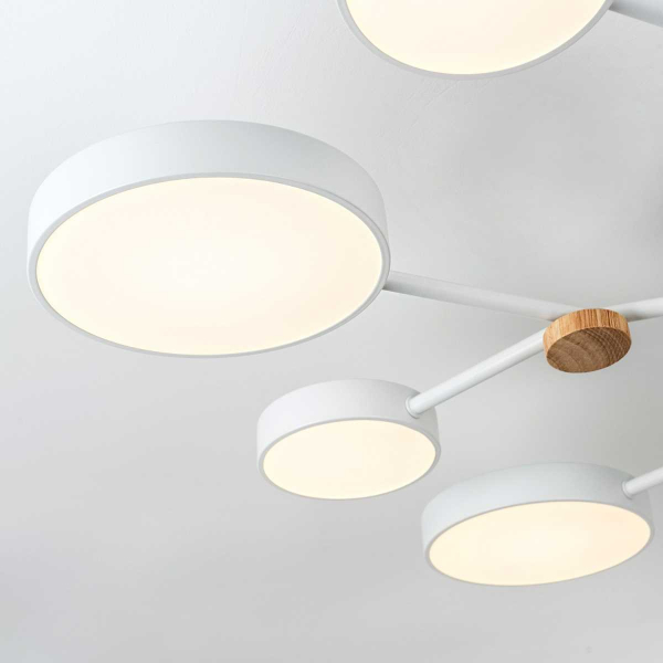 Потолочный cветильник LED4U L3201-960 WT Потолочный cветильник LED4U L3201-960 WT