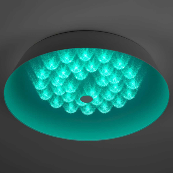 Светильник потолочный светодиодный ЭРА Классик с ДУ SPB-6-60-RC Locus RGB 60Вт RGB 3000-6500 Б0053315