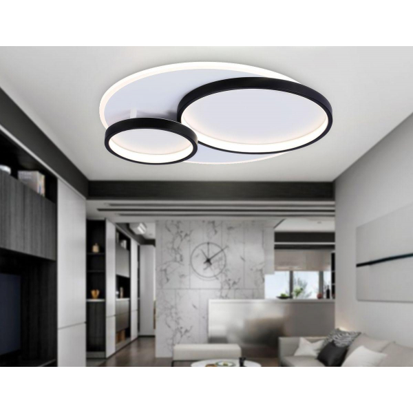 Потолочный светодиодный светильник Ambrella light Acrylica Disk FA7719 Потолочный светодиодный светильник Ambrella light Acrylica Disk FA7719
