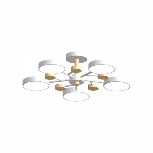 Потолочный cветильник LED4U L3204-620 WH Потолочный cветильник LED4U L3204-620 WH