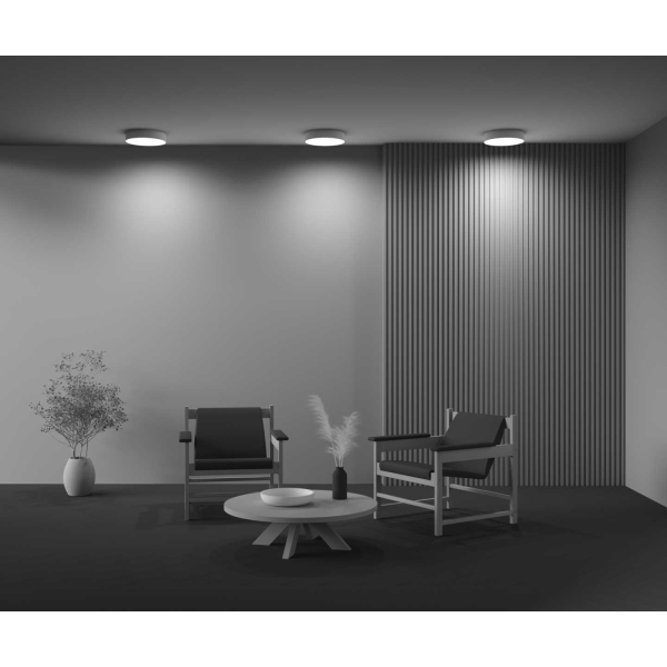 Потолочный светодиодный светильник Maytoni Zon C032CL-36W4K-RD-W