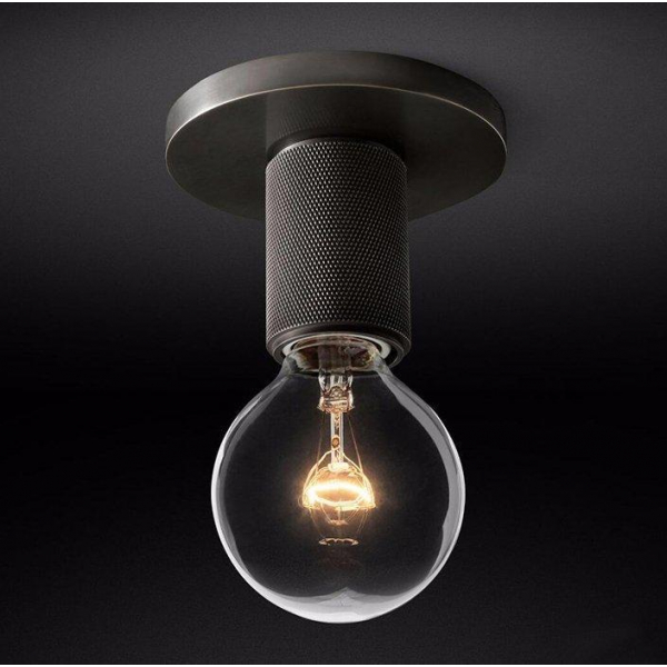 Потолочный светильник Imperium Loft RH Utilitaire Socket Flushmount 123676-22 Потолочный светильник Imperium Loft RH Utilitaire Socket Flushmount 123676-22