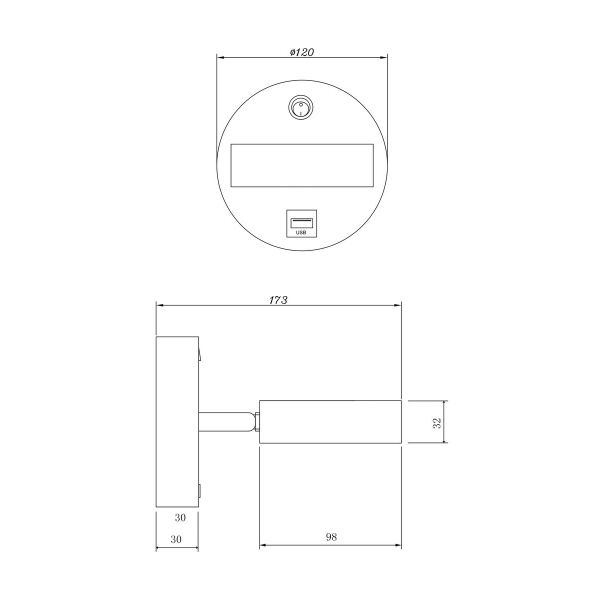 Потолочный светодиодный светильник Freya Cells FR10012CL-L24W
