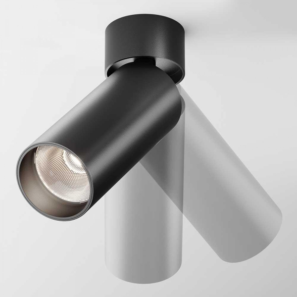 Потолочный светодиодный светильник Maytoni Technical Focus LED C055CL-L12B4K-W-B Потолочный светодиодный светильник Maytoni Technical Focus LED C055CL-L12B4K-W-B
