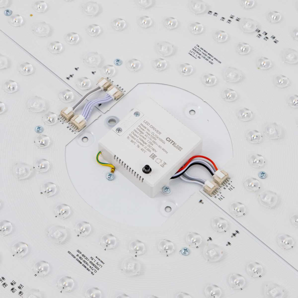 Потолочный светодиодный светильник с пультом ДУ Citilux Купер RGB Черный CL724105G1