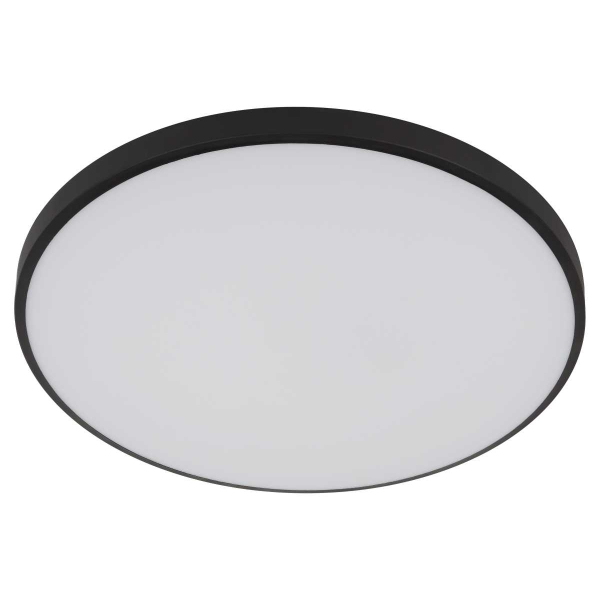 Светильник потолочный светодиодный ЭРА Классик без ДУ SPB-6 Slim Base BK 24W-5K 5000К Б0069771