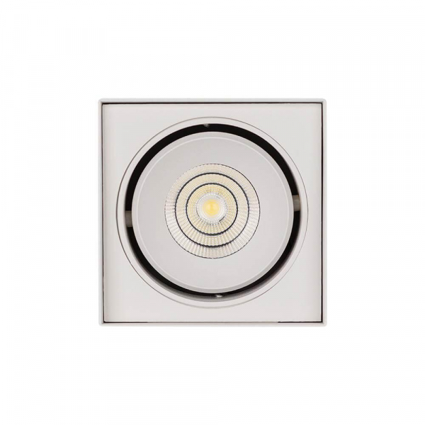 Потолочный светодиодный светильник Arlight SP-Cubus-S100x100WH-11W Warm White 40deg 020386 Потолочный светодиодный светильник Arlight SP-Cubus-S100x100WH-11W Warm White 40deg 020386