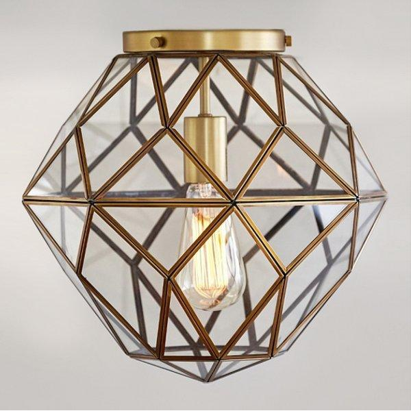 Потолочный светильник Loft-Concept GLASS METAL Cage Pendant 48.136-0 Потолочный светильник Loft-Concept GLASS METAL Cage Pendant 48.136-0