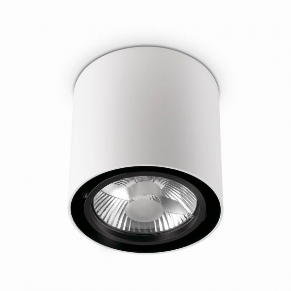 Потолочный светильник Ideal Lux Mood Pl1 D15 Round Bianco 140872 Потолочный светильник Ideal Lux Mood Pl1 D15 Round Bianco 140872