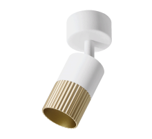 Светильник WOLTA WSL-GU10/S18WG под лампу GU10 Белый / золотой DUO