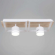 Потолочный светильник Reluce 19560-0.3-2+2 WH+WOOD