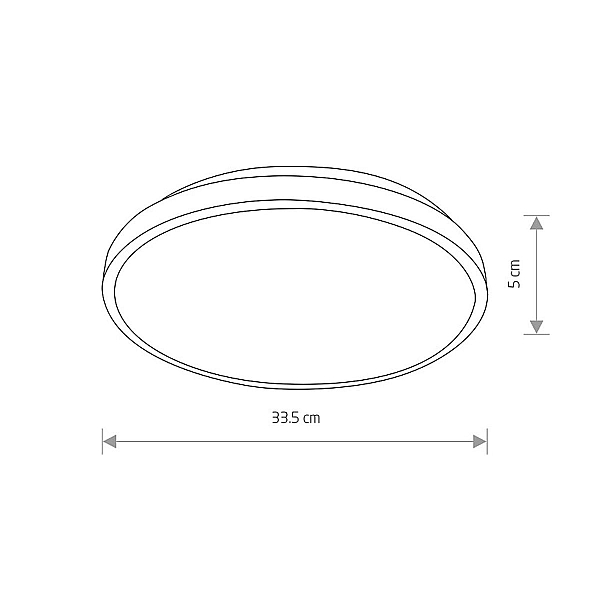 Потолочный cветильник Nowodvorski Agnes Round Led Pro Black 10971