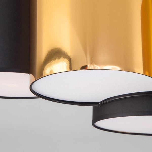 Потолочный светильник TK Lighting 3447 Mona Black/Gold Потолочный светильник TK Lighting 3447 Mona Black/Gold
