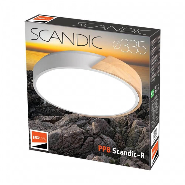 Потолочный светодиодный светильник Jazzway PPB Sсandic-R 5037052 Потолочный светодиодный светильник Jazzway PPB Sсandic-R 5037052