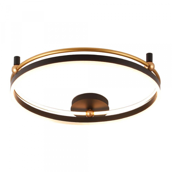 Потолочный светодиодный светильник Crystal Lux Fernando PL72W Led Black/Gold Потолочный светодиодный светильник Crystal Lux Fernando PL72W Led Black/Gold