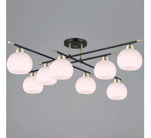 Потолочный светильник ILLUMICO IL0446-8CSQ-24 BK AB LIBRA