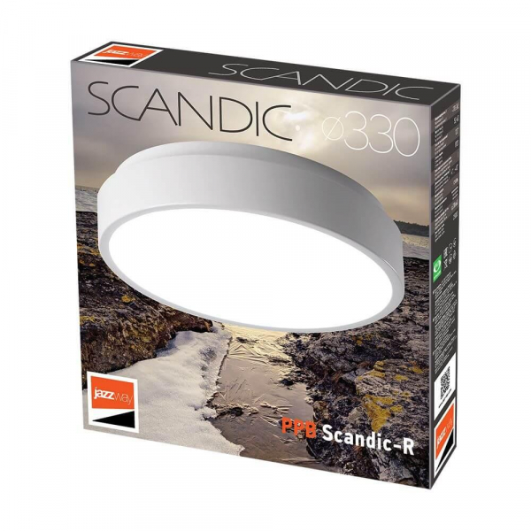 Потолочный светодиодный светильник Jazzway PPB Sсandic-R 5036864 Потолочный светодиодный светильник Jazzway PPB Sсandic-R 5036864