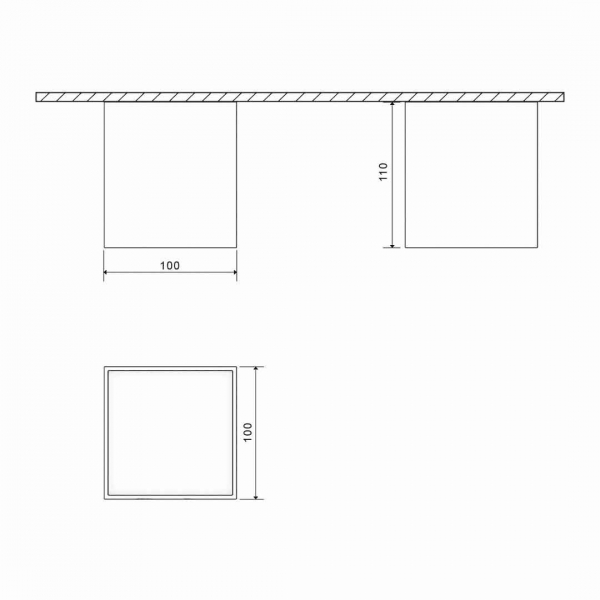 Потолочный светодиодный светильник DesignLed GW-8601-10-BL-WW 004900 Потолочный светодиодный светильник DesignLed GW-8601-10-BL-WW 004900