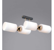 Потолочный светильник ILLUMICO IL0809-4ASQ-25 BK AB NAPLES