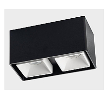 Потолочный светильник Italline FASHION FX2 black + FASHION FXR white - 2шт.