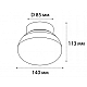 Потолочный светодиодный светильник Italline DL 3030 white