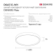Потолочный светодиодный светильник Denkirs DK6511-WH/1