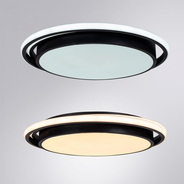 Потолочный светодиодный светильник Arte Lamp Sonny A2688PL-1BK Потолочный светодиодный светильник Arte Lamp Sonny A2688PL-1BK