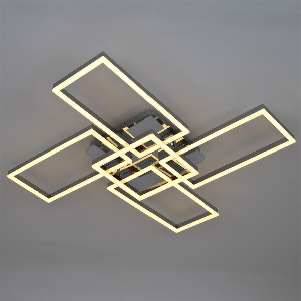 Потолочный cветильник LED4U L11004-5 CR Потолочный cветильник LED4U L11004-5 CR