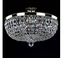 Потолочный светильник Artglass Gerta Dia 450 Nickel CE