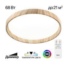 Потолочный светодиодный светильник Citilux Enzo CL753452G