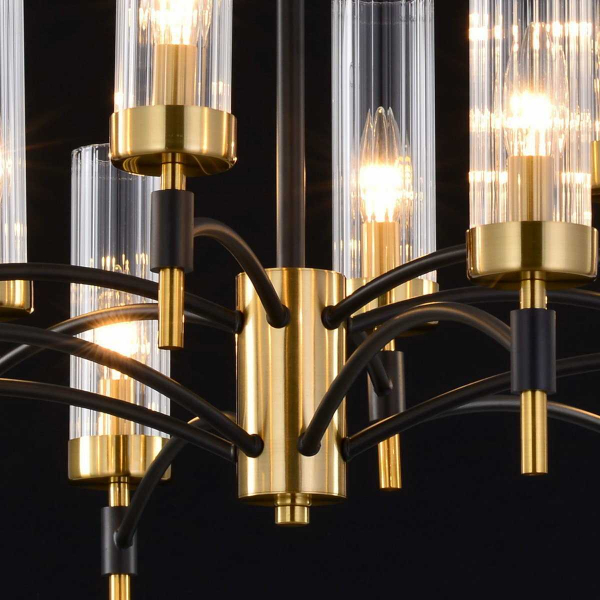 Потолочный светильник ILLUMICO IL5177-6+6PLS-29 BRASS TUBO Потолочный светильник ILLUMICO IL5177-6+6PLS-29 BRASS TUBO