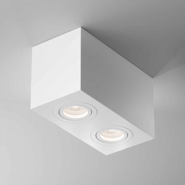Потолочный светильник Maytoni Technical Atom C017CL-02W Потолочный светильник Maytoni Technical Atom C017CL-02W