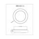 Потолочный светодиодный светильник MyFar Ceiling Rhea MR9160-CL