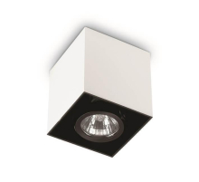 Потолочный светильник Ideal Lux Mood Pl1 D15 Square Bianco 140933