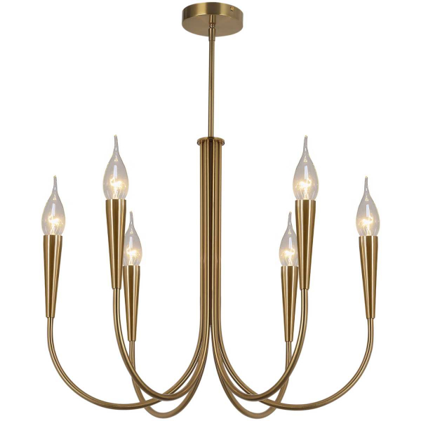 Потолочный светильник ILLUMICO IL0441-6P-79 BRASS VASE Потолочный светильник ILLUMICO IL0441-6P-79 BRASS VASE